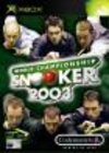 World championship snooker 2003