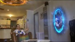 Vido insolite : Un superbe duel de Portal Guns