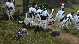 Vido insolite : il y a un niveau avec des vaches tueuses dans Goat Simulator