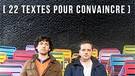 [Lecture] "22 Textes pour Convaincre" du duo Undropdanslamare