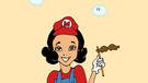 Fanart : Super Mario en mode princesse Disney